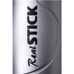 Коричневый вибратор-ротатор Realstick Elite Mulatto на присоске - 21 см.
