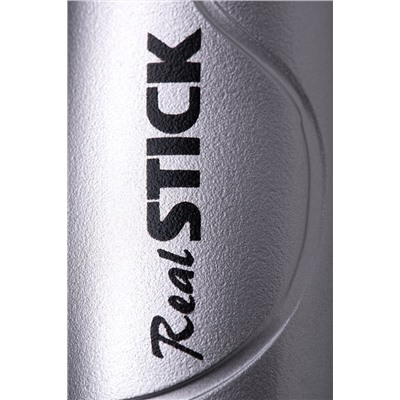 Коричневый вибратор-ротатор Realstick Elite Mulatto на присоске - 21 см.
