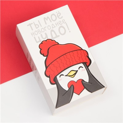 Носки женские новогодние KAFTAN «Пингвин» размер 36-40 (23-25 см), набор 2 пары