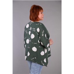 Футболка "Скалли" (Темный хаки)