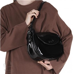 Сумка женская кожаная 98282 black Velina Fabbiano-Safenta