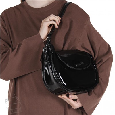 Сумка женская кожаная 98282 black Velina Fabbiano-Safenta