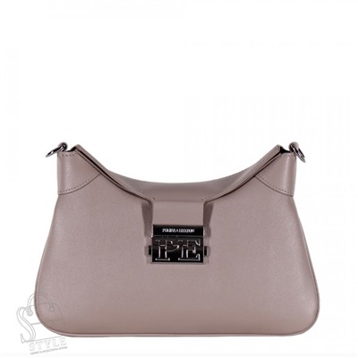 Сумка женская кожаная 6001Q beige Polina&Eiterou