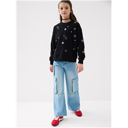 Толстовка трикотажная для девочек