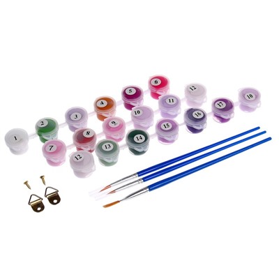 Картина по номерам на холсте с подрамником «Натюрморт с цветами», 30×40 см