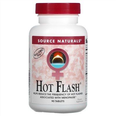 Source Naturals, Hot Flash, 90 Tablets