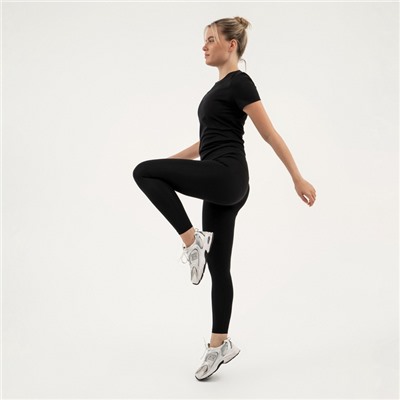 Футболка женская Resport, бифлекс, размер 48 (L), чёрная