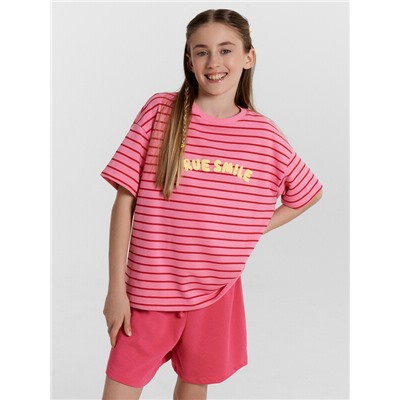 КОМПЛЕКТ ДЛЯ ДЕВОЧЕК (БЛУЗА, ШОРТЫ) 197728