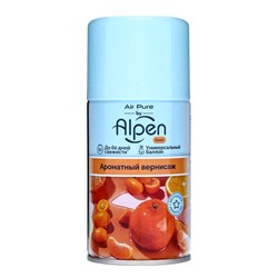 Сменный баллон для автоматического освежителя Alpen, Ароматный вернисаж 250 мл
