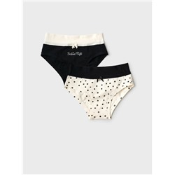 Трусы трикотажные для девочек, 2 шт в комплекте