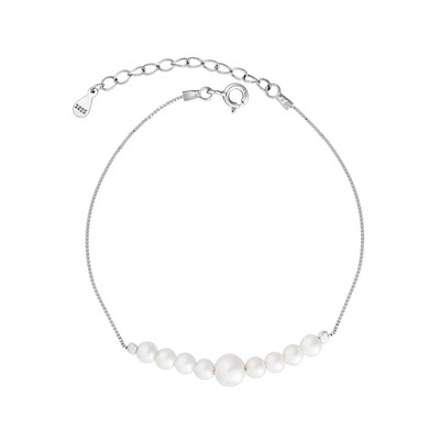 Браслет, жемчуг swarovski, Z-6865