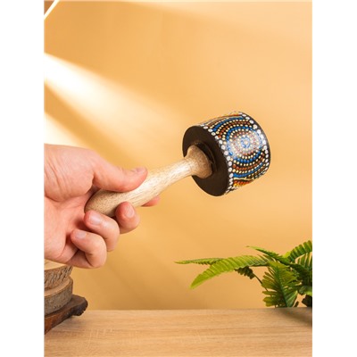 Сувенирный музыкальный инструмент Маракас «Энергия», 7.5×7.5×18 см