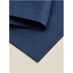 Наволочка SL Home Percale 300ТС, 50×70+3 см, синяя, перкаль, хлопок 100%