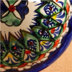 Пиала узбекская Риштанская Керамика «Узоры», 180 мл, d=9.5 см, МИКС