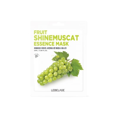 Lebelage Маска-салфетка с виноградом Fruit Shinemuscat Essence Mask