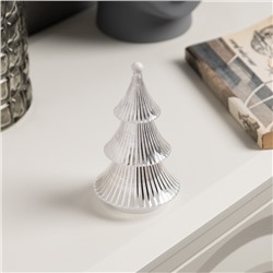 Фигура световая «Елочка» 14×8 см, от батареек 3хAG13 (в комплекте), свечение тёплое белое