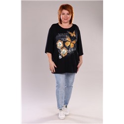 Футболка "Перламутровка" (Черный)