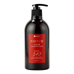 Крем для рук и тела парфюмированный MILV с пчелиным воском по мотивам Baccarat Rouge 540, 500 мл 109