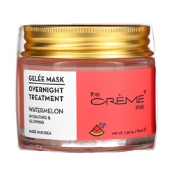 The Creme Shop, Gelee Beauty Mask, Overnight Treatment, Watermelon, 2.36 oz (70 ml)