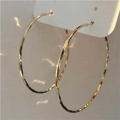 Серьги-кольца с замком кольцо арт. 13 4144 (id 280947)