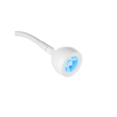 Лампа для маникюра, LED, на прищепке, 1 диод, 3 Вт, USB, белая