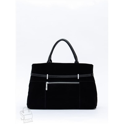Сумка женская кожаная 91156MSS black Velina Fabbiano-Safenta