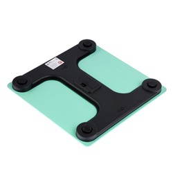 Весы напольные Luazon LVE-006, электронные, до 180 кг, 2хAAA (не в комплекте), зелёные