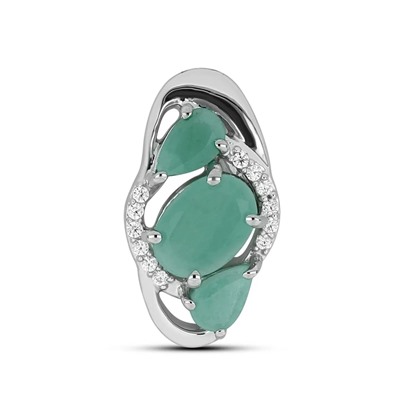 Подвеска, изумруд берилл, Атланта