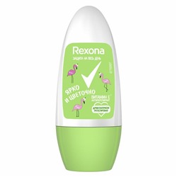 Дезодорант Шариковый Rexona Антиперспирант Ярко и Цветочно 50 мл