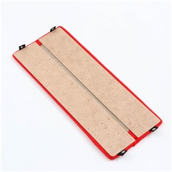 Когтеточка угловая малая, ковролиновая с пропиткой, 55×11 см, микс