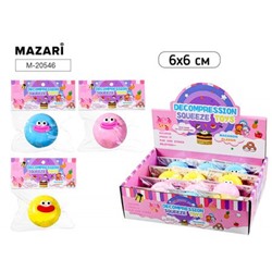Игрушка-антистресс "КРУГ" 6х6 см M-20546 Mazari
