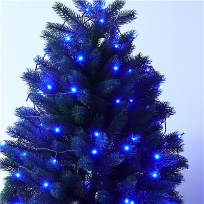 Новогодняя гирлянда синяя (10 метров)