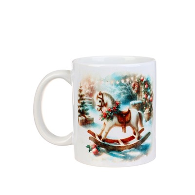 Кружка чайная новогодняя «Новогодних чудес», 320 мл