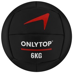 Медицинбол ONLYTOP, 6 кг, d=24 см