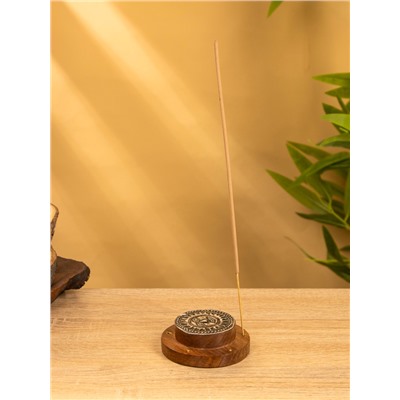 Подставка под благовония «Домовой», 7×7×2.5 см, дерево шишам