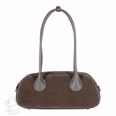 Сумка женская кожаная 9609VGAA gray Vitelli Grassi