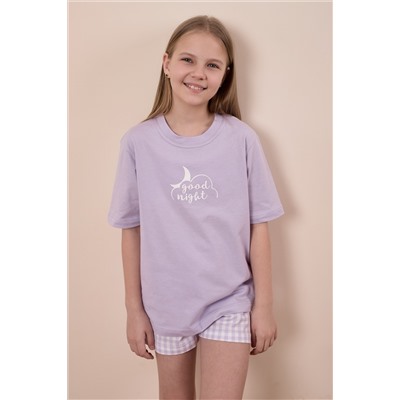 Пижама футболка и шорты М225126Псб