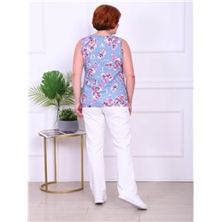 Майка "Сюжет" (Голубой)