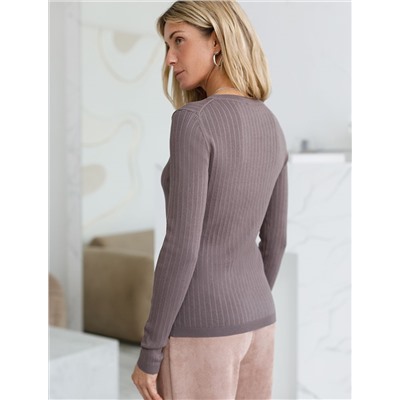 Джемпер тонкой вязки из вискозы с нейлоном