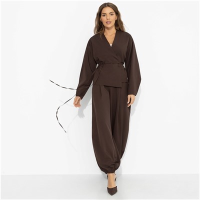 Брючный костюм дизайнерский, Стиль говорит (2 в 1)