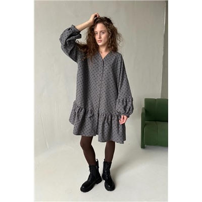 Платье женское  COSY076/03/Серый, черный