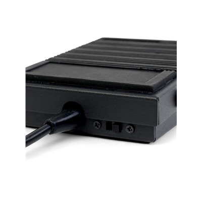 Педаль сустейна Music Life для цифрового пианино, черная, 10×7.5 см