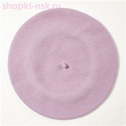 Берет фетр без отделки флис 115 Берет женский флис (58-59)