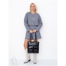 Сумка женская кожаная 0929CY black Polina&Eiterou