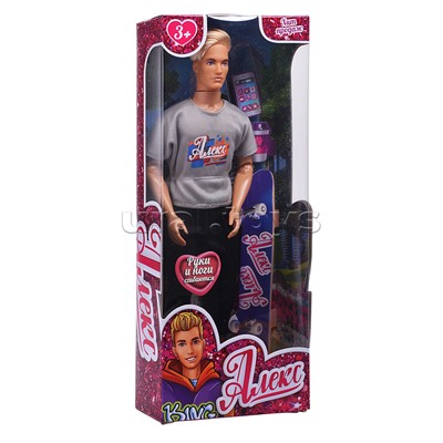 Кукла 29 см Алекс (руки и ноги сгиб.)
