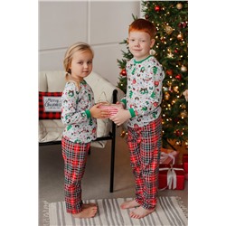 Детская пижама с брюками новогодняя НАТАЛИ, 1070590