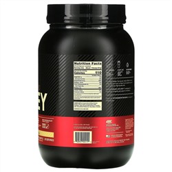 Optimum Nutrition, Gold Standard 100% Whey, 100% сыворотка, французский ванильный крем, 909 г (2 фунта)