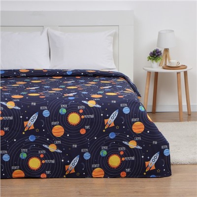 Пододеяльник 1.5-спальный «Этель. Млечный путь», 143×215 см, бязь