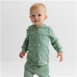 Кофточка детская MINAKU, рост 68-74 см, оливковая