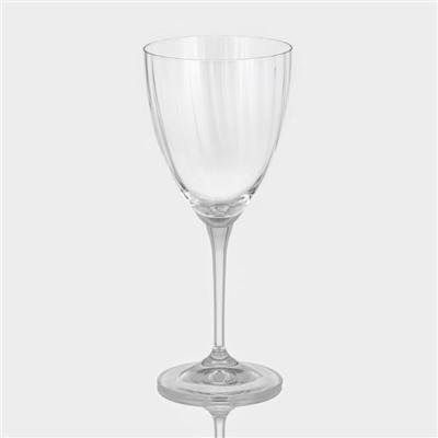 Набор бокалов для вина из хрустального стекла Bohemia Crystal «Кейт», 250 мл, 6 шт.